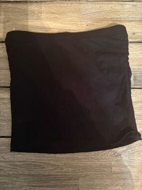 Zenana Outfitters Black Strapless Tube Top